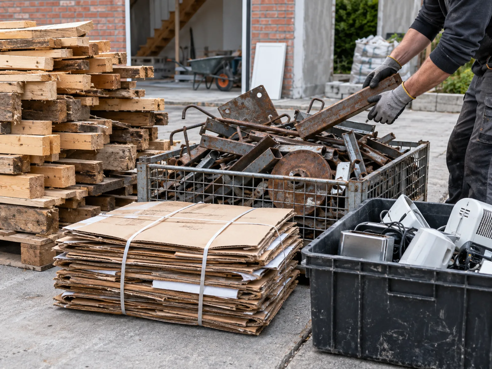 Sorteren per afvalstroom